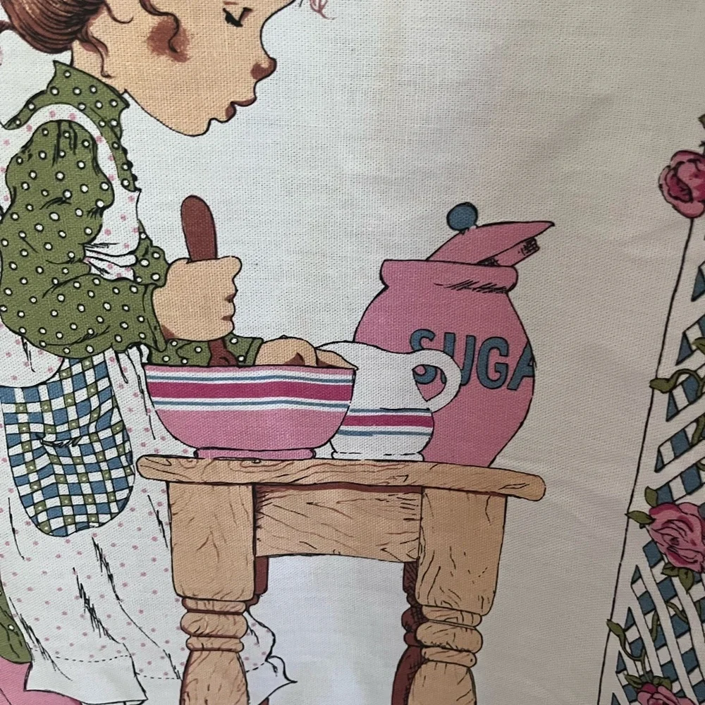 Vintage Sarah Kay Valentine Australia tea Towel